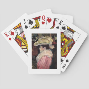 The Dance of the Rouge: detail of an elegan Playing Cards