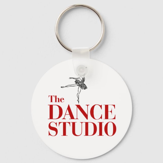 The Dance Studio, Ballet Keychain (Front)