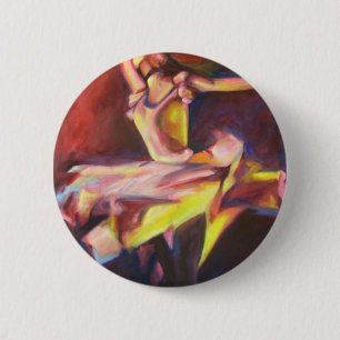 The Dancer 6 Cm Round Badge