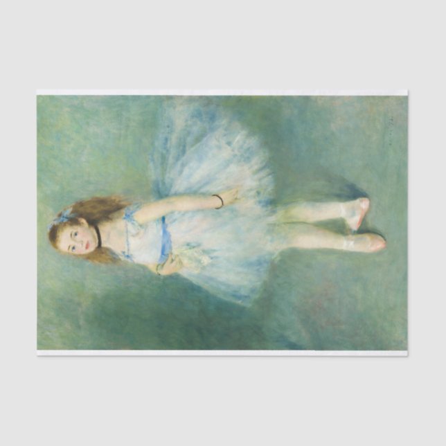 The Dancer by Auguste Renoir Tissue Paper (Front)