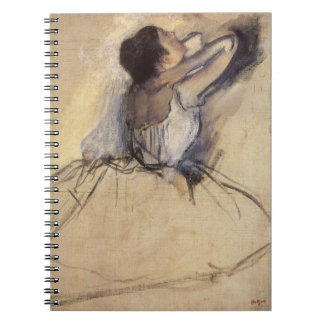 The Dancer by Edgar Degas, Vintage Ballerina Art Notebook