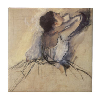The Dancer by Edgar Degas, Vintage Ballerina Art Tile