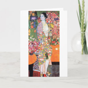 The Dancer, Gustav Klimt Card
