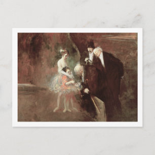 The Dancers, c.1925 (oil on canvas) Postcard