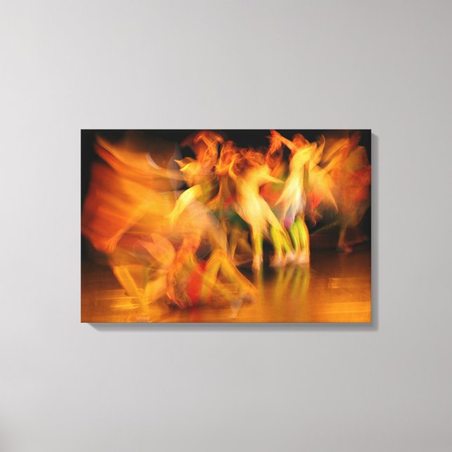 THE DANCERS CANVAS PRINT (Front)