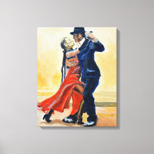 The Dancers Canvas Print