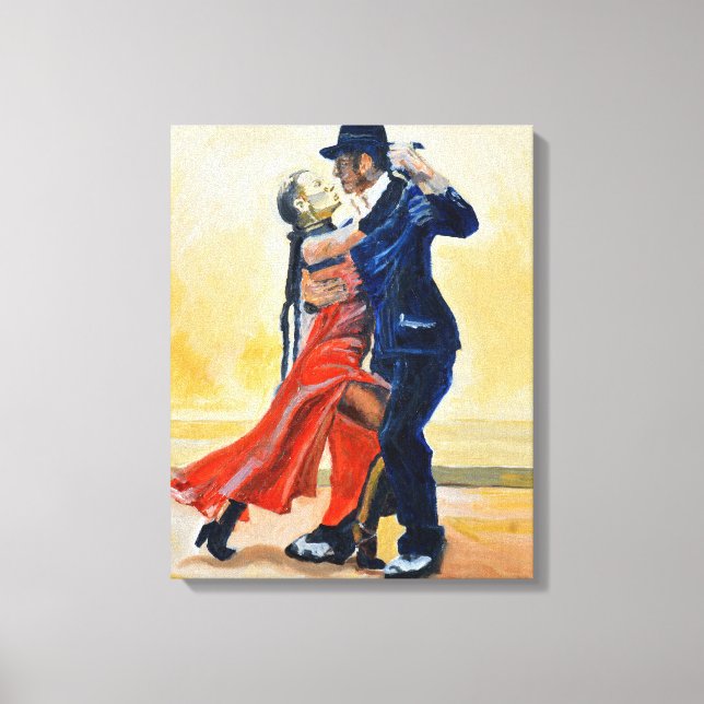 The Dancers Canvas Print (Front)