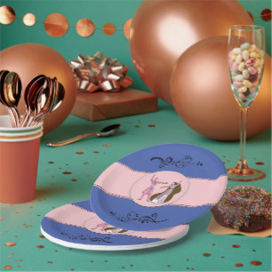 The Dancers Paper Plate