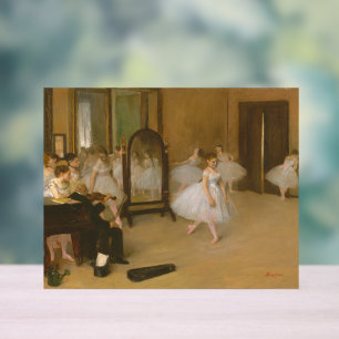 The Dancing Class (1870) Edgar Degas Acrylic Sign