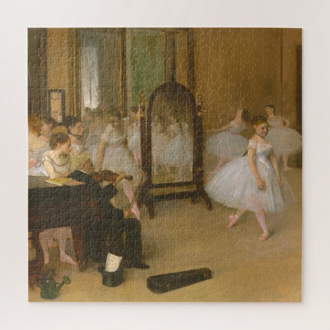The Dancing Class (1870)  Edgar Degas Jigsaw Puzzle (Vertical)