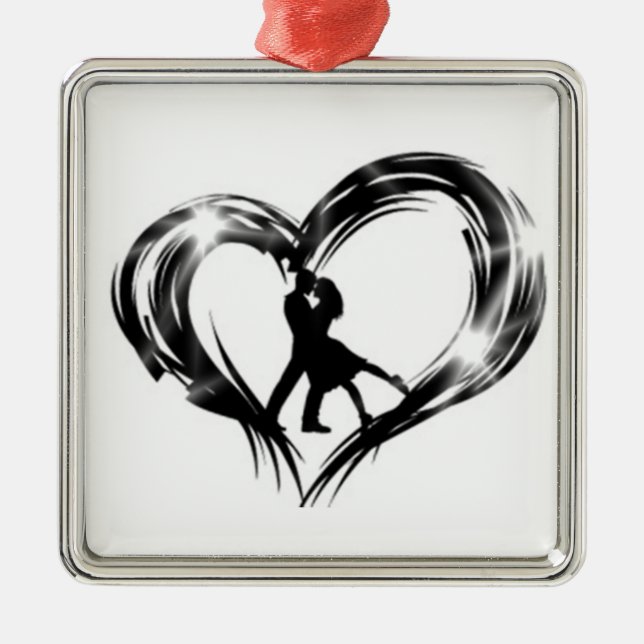 "THE" DANCING COUPLE ORNAMENT (Front)