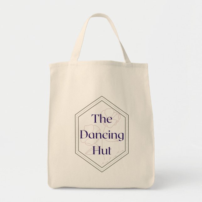 The Dancing Hut Shoppers Tote Bag (Front)