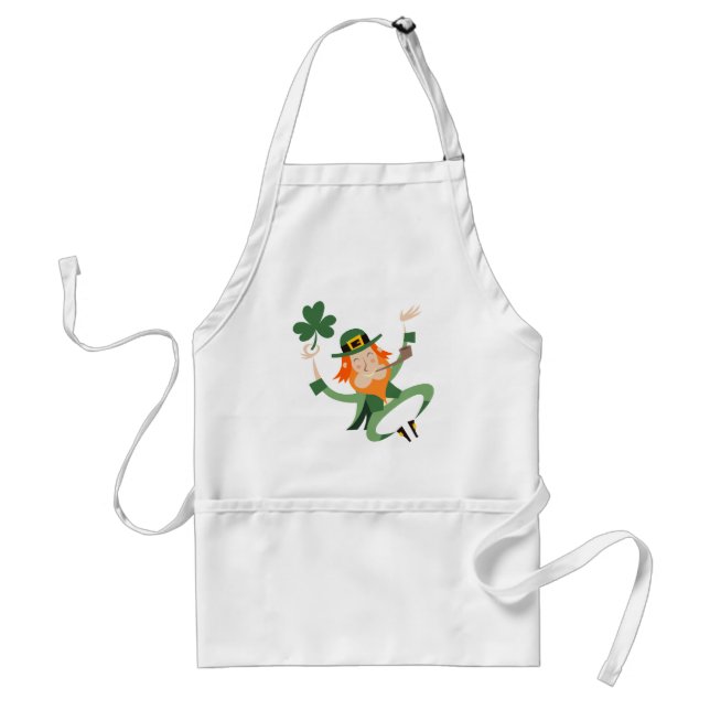 The Dancing Leprechaun Standard Apron (Front)