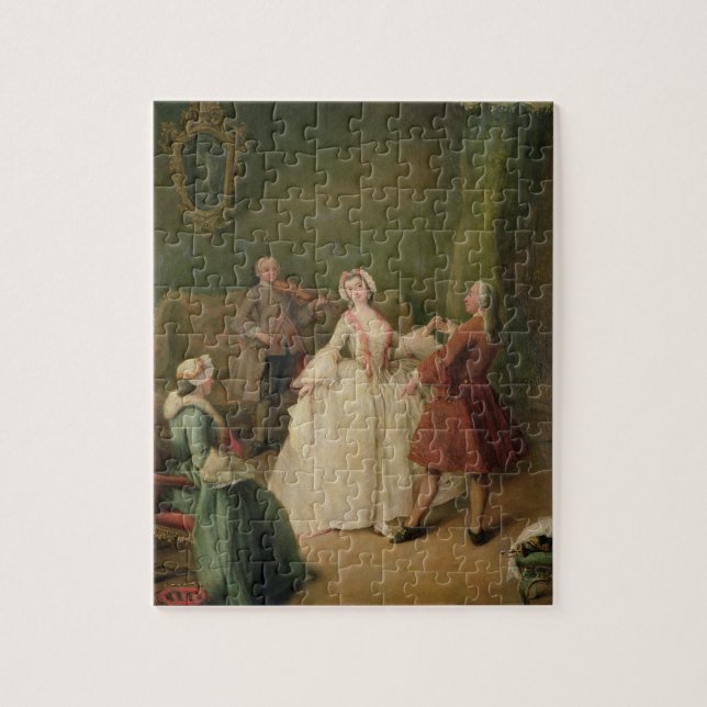 The Dancing Lesson Jigsaw Puzzle (Vertical)