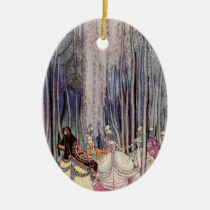 The Dancing Princesses Ceramic Tree Decoration