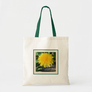 The dandy dandelion tote bag. bag