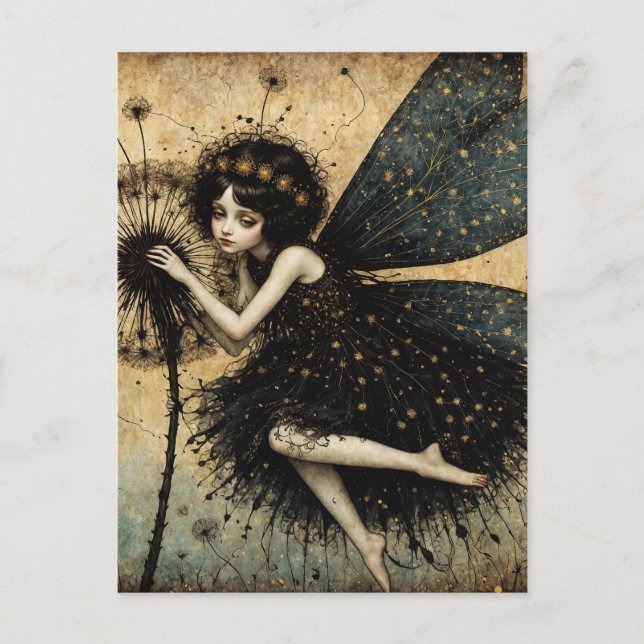 The Dandylion Fairy Postcard (Front)