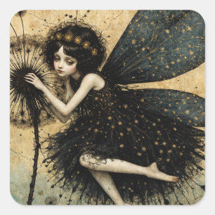 The Dandylion Fairy Square Sticker