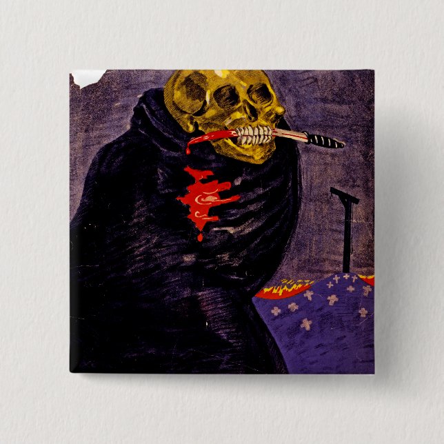 The Danger of Bolshevism 15 Cm Square Badge (Front)