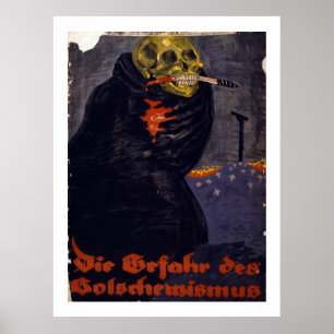 The Danger of Bolshevism (canvas) Poster
