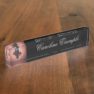 The Dark and Mysterious World of Gothic Skull Nameplate