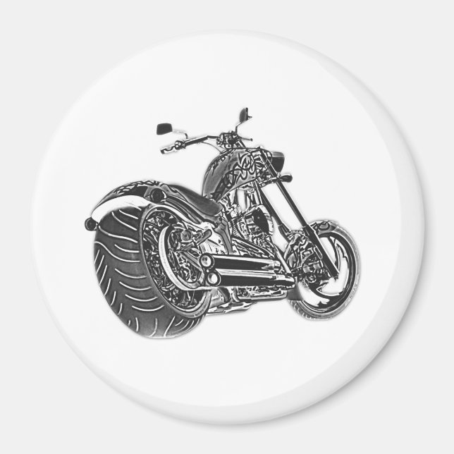 The Dark Chopper Magnet (Front)