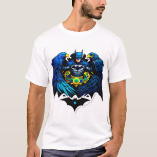 The Dark Falcon: Guardian of the Skies" T-Shirt