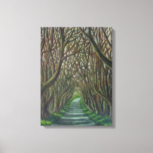 The Dark Hedges Canvas Print