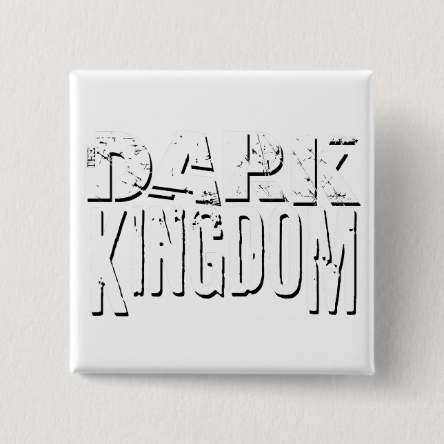 The Dark Kingdom 15 Cm Square Badge (Front)