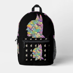 The Dark Knight Back To School Printed Backpack
