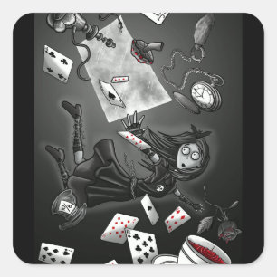 The Dark Mirror collector pin 3 Square Sticker