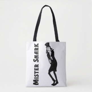 The Dark Mister Snark | Mister Snark Feather Tote Bag