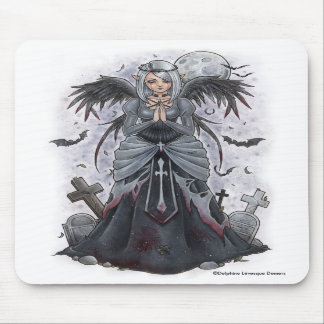 The Dark Priestess Angel Mousepad
