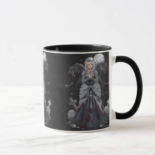 The Dark Priestess Angel Mug