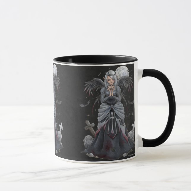 The Dark Priestess Angel Mug (Right)