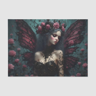 The Dark Rose Fairy Tissue Paper
