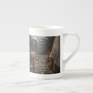 The darkest valley bone china mug