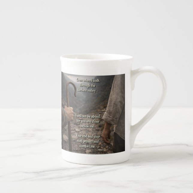 The darkest valley bone china mug (Right)