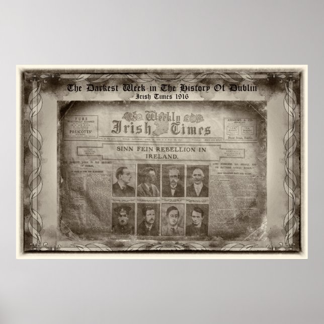 The Darkest Week in The History Of Dublin Poster (Front)