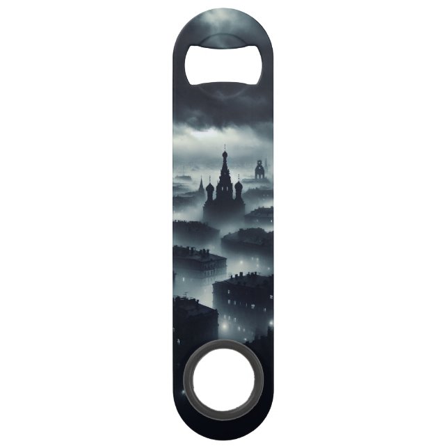 The darkness night city Steel Bottle Opener (Front)