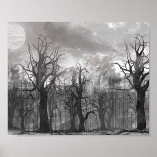 THE DARKNESS OF THE FOREST POSTER