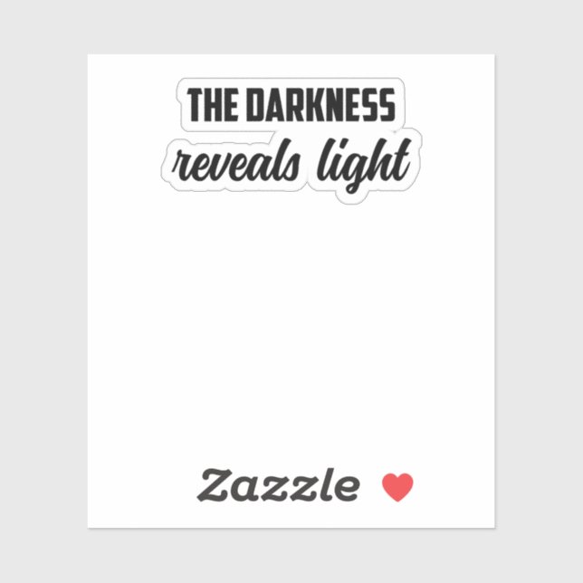 The Darkness Reveals Light: Truth Seeker Wisdom	 (Sheet)