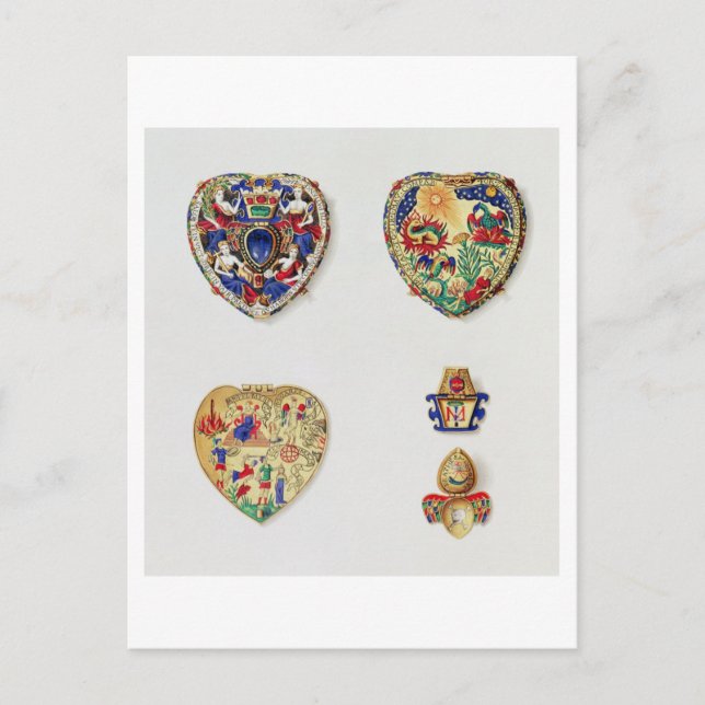 The Darnley Jewel, from 'Historical Notes on the L Postcard (Front)