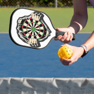 The dartboard on your chest! pickleball paddle