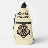 The dartboard on your chest! placemat