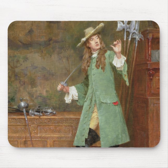 The Dashing Cavalier Mouse Mat (Front)