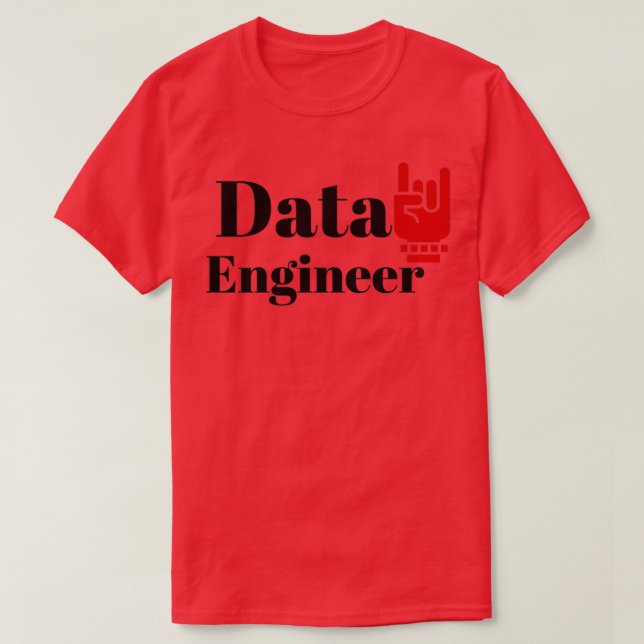 The Data Engineer T-Shirt (Design Front)
