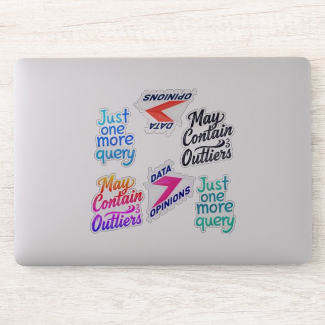 The Data Life Vinyl Sticker Pack (Computer)