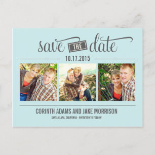 "THE" Date - Save The Date Card