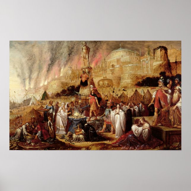 The Daughter of Jephthah, 1643 Poster (Front)